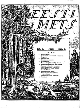 Eesti Mets ; 6 1921
