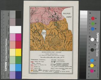 Geoloogiline kaart = Carte géologique 