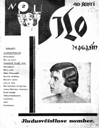 Ilo : elu, kunsti ja kultuuri ajakiri ; 2 1930
