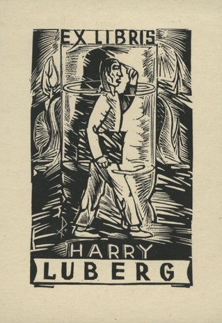 Ex libris Harry Luberg 