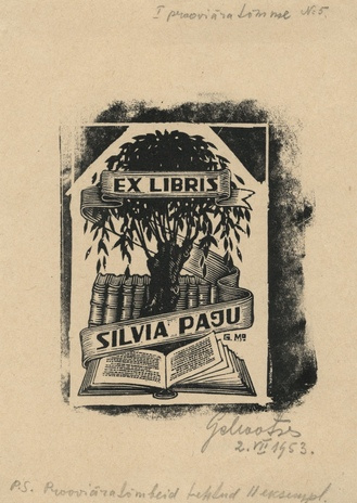 Ex libris Silvia Paju 