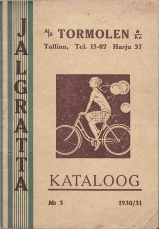 Jalgratta-kataloog 1930-1931