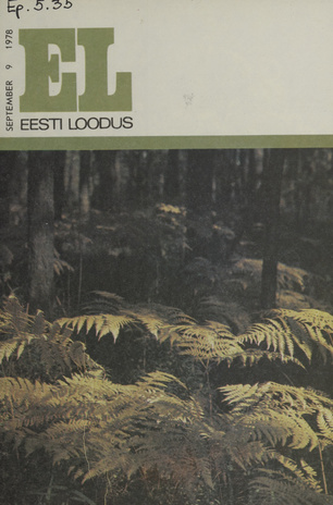 Eesti Loodus ; 9 1978-09