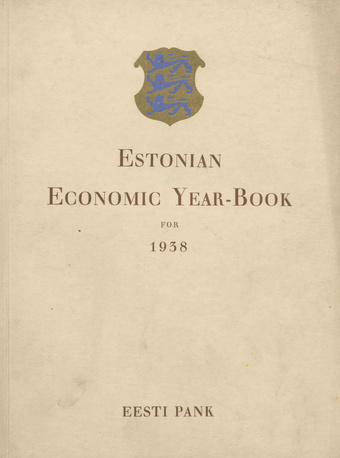 Estonian economic year-book for 1938