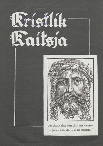 Kristlik Kaitsja : Eesti metodistide häälekandja ; 4 1938-04-01