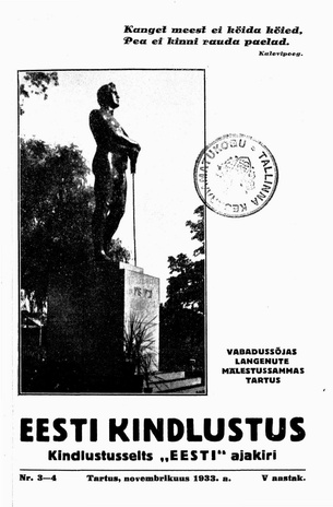 Eesti Kindlustus ; 3-4 1933-11