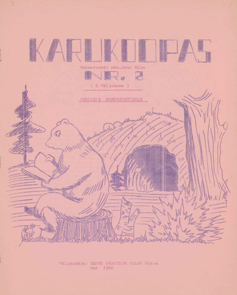 Karukoopas : juhiseid hundujuhtidele ; 2 1960
