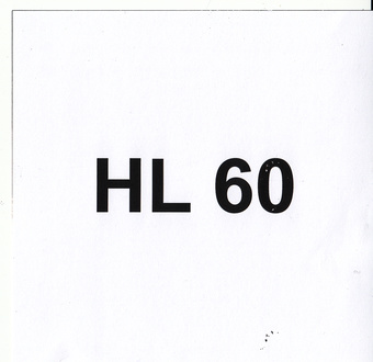 HL 60 : Eesti Muusikafondi heliarhiiv