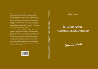 Johannes Aavik - aatemees ja keeleuuendaja 