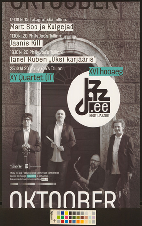 Eesti Jazzliit XVI hooaeg : oktoober 2019 