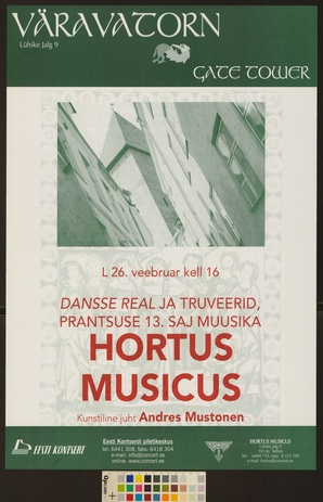 Hortus Musicus : dansse real ja truveerid