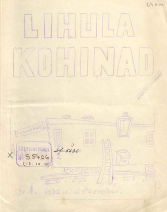 Lihula Kohinad ; 1 1932-12