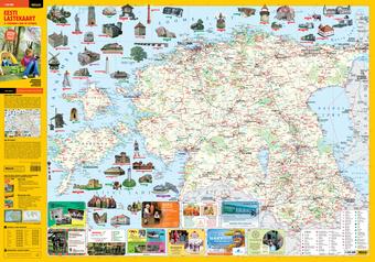 Eesti lastekaart = Children's map of Estonia 