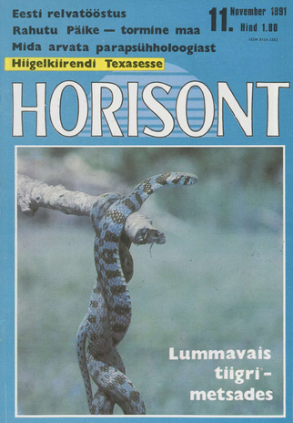 Horisont ; 11 1991-11