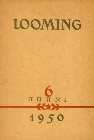 Looming ; 6 1950-06