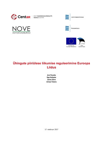 Ühingute piiriülese liikumise reguleerimine Euroopa Liidus