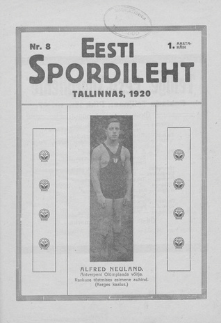 Eesti Spordileht ; 8 1920-09-30