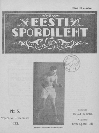 Eesti Spordileht ; 5 1922-02-02