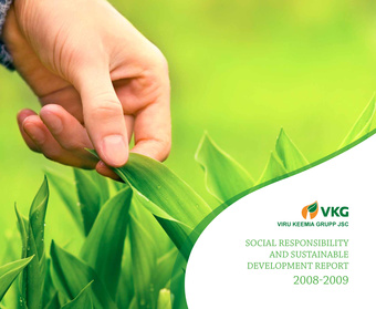 Social responsibility and sustainable development report ; 2008-2009