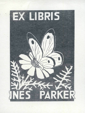 Ex libris Ines Parker 