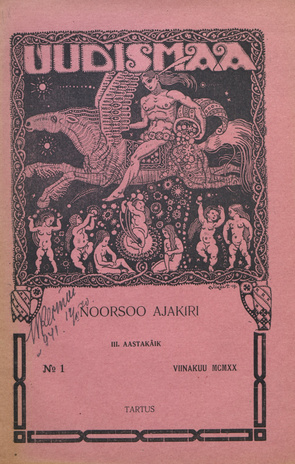 Uudismaa ; 1 1920-10