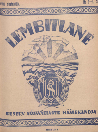 Lembitlane ; 1 1931