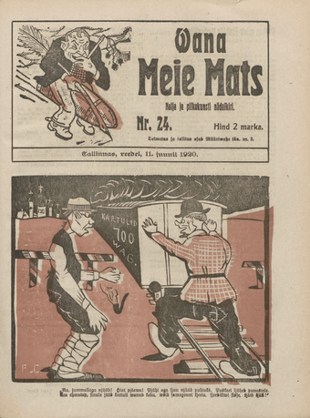 Vana Meie Mats : nalja- ja pilkekunsti nädalkiri ; 24 1920-06-11