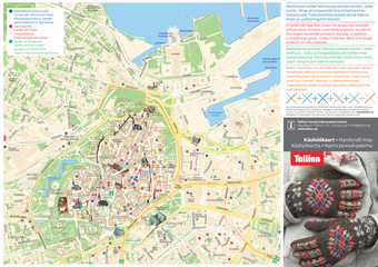Tallinn : käsitöökaart = handcraft map = käsityökartta 2017 