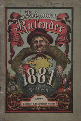 Kodumaa Kalender 1881. aasta peale