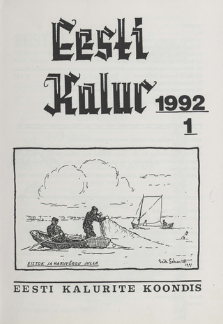 Eesti Kalur ; 1 1992 talv