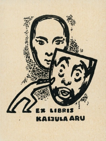 Ex libris Kaljula Aru 