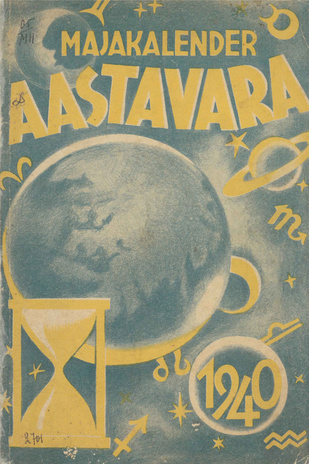 Majakalender : aastavara 1940 ; 1939