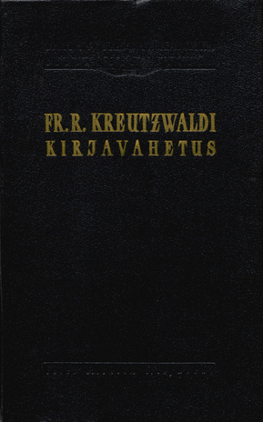 Fr. R. Kreutzwaldi ja L. Koidula kirjavahetus 1867-1873 
