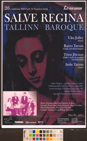 Salve Regina : Tallinn Baroque 