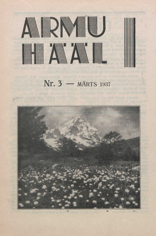 Armu Hääl ; 3 1937-03-05