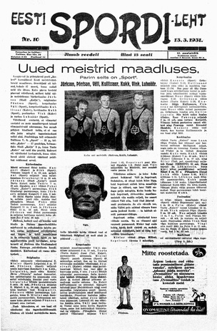 Eesti Spordileht ; 10 1931-03-13