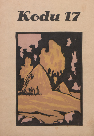 Kodu : perekondlik kirjanduse, teaduse ja kunsti ajakiri ; 17 1932-09