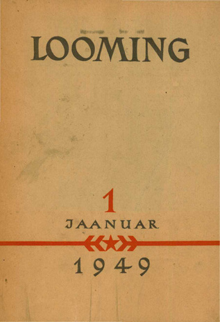 Looming ; 1 1949-01