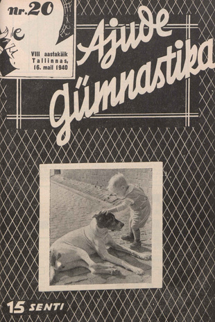 Ajude Gümnastika : ristsõnamõistatuste ajakiri ; 20 1940-05-16