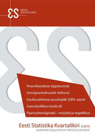 Eesti Statistika Kvartalikiri ; 3 2010