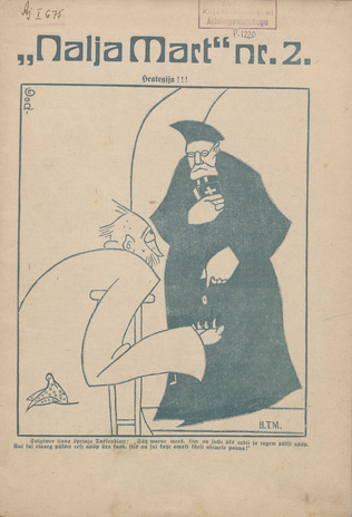 Nalja Mart : nalja ja pilke ajakiri ; 2 1913-10-01