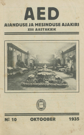 Aed : aianduse ajakiri ; 10 1935-10
