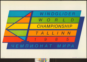 Windglider world championship Tallinn 1985 