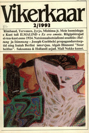 Vikerkaar ; 2 1993