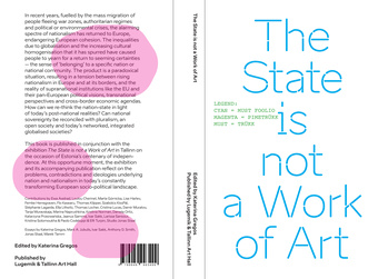 The state is not a work of art : [catalogue] 