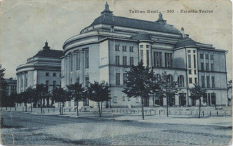 Tallinn Eesti. 205, Estonia teater