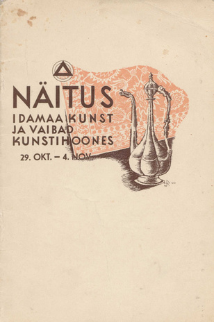 Näitus "Idamaa kunst ja vaibad" : Kunstihoones 29. okt. - 4. nov. 1938 : kataloog 