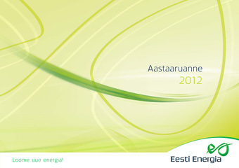 Eesti Energia : aastaaruanne ; 2012