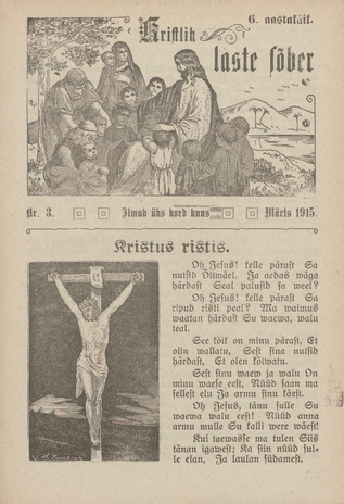 Kristlik Laste Sõber ; 3 1915-03