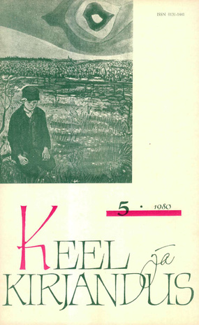 Keel ja Kirjandus ; 5 1980-05